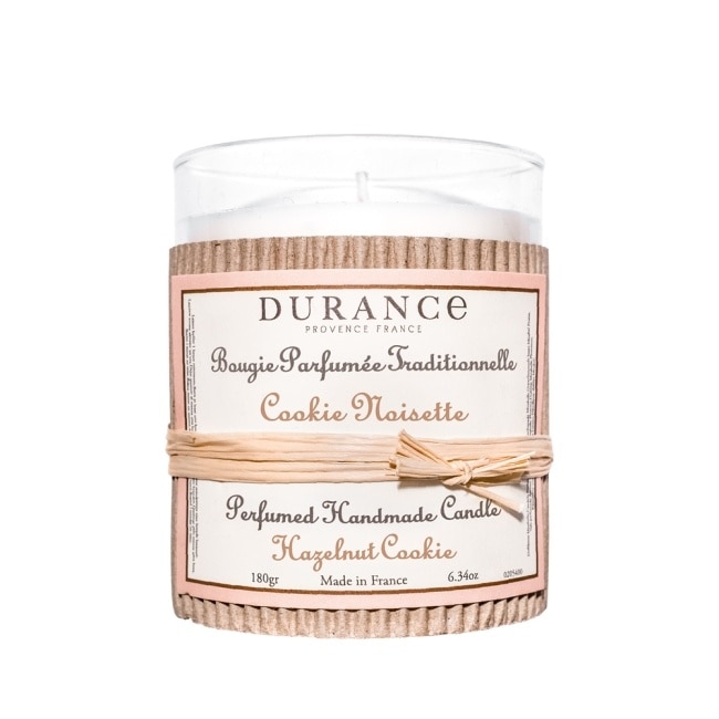 DURANCE朵昂思 榛果曲奇手工精油蠟燭(180g)-期效202611-專櫃公司貨