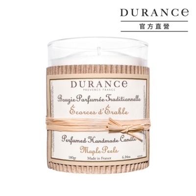 DURANCE 朵昂思 - DURANCE朵昂思 層層楓樹手工精油蠟燭(180g)-期效202605-專櫃公司貨