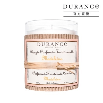 DURANCE 朵昂思 - DURANCE朵昂思 瑪德蓮手工精油蠟燭(180g)-期效202611-專櫃公司貨