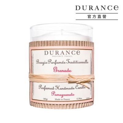 DURANCE 朵昂思 - DURANCE朵昂思 石榴手工精油蠟燭(180g)-期效202610-專櫃公司貨
