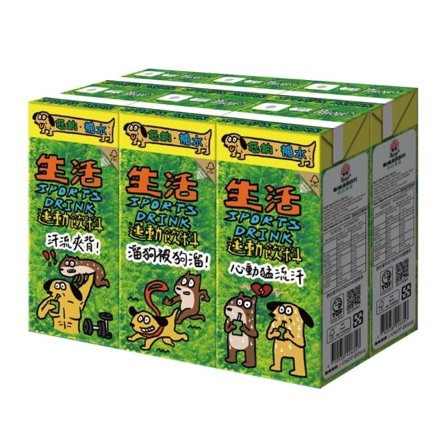 生活運動飲料350ml 24入-箱購