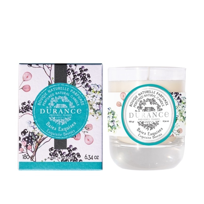 DURANCE朵昂思 花漾香氛蠟燭(180g)-黑醋栗漿果-期效202608-專櫃公司貨