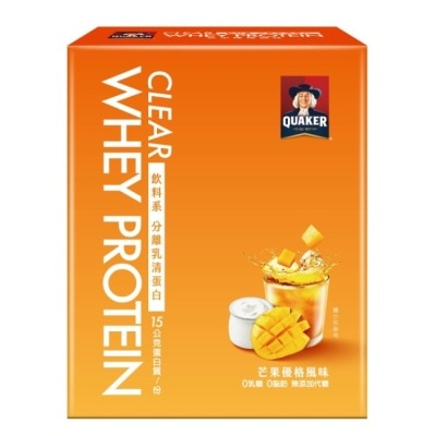 Quaker 桂格 - 桂格飲料系分離乳清蛋白芒果優格口味5入