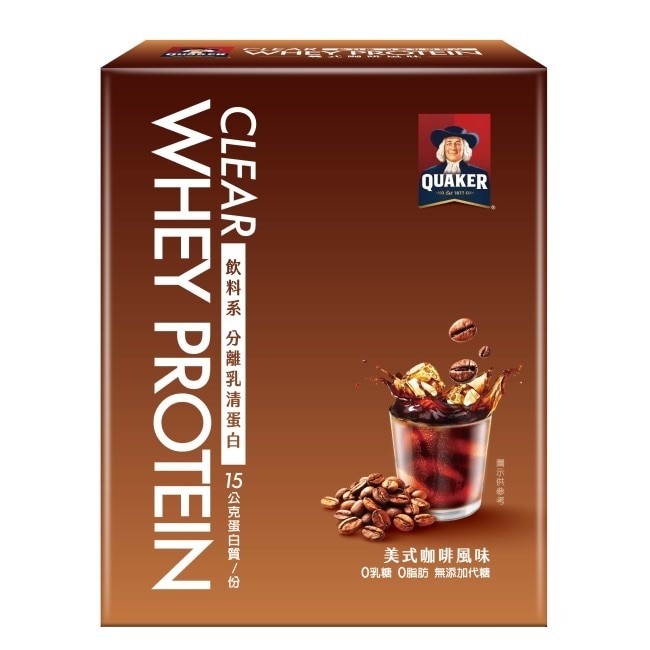 桂格飲料系分離乳清蛋白美式咖啡口味5入