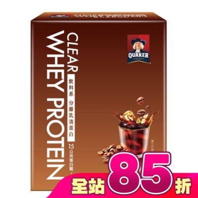 Quaker 桂格 - 桂格飲料系分離乳清蛋白美式咖啡口味5入