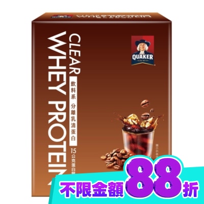 Quaker 桂格 桂格飲料系分離乳清蛋白美式咖啡口味5入 image