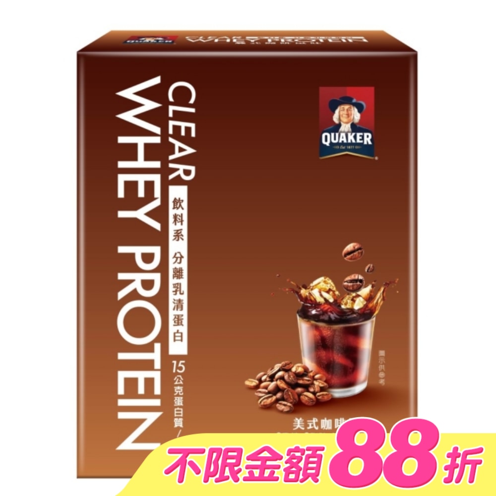 桂格飲料系分離乳清蛋白美式咖啡口味5入