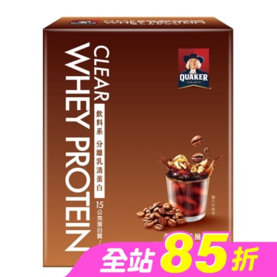Quaker 桂格 - 桂格飲料系分離乳清蛋白美式咖啡口味5入