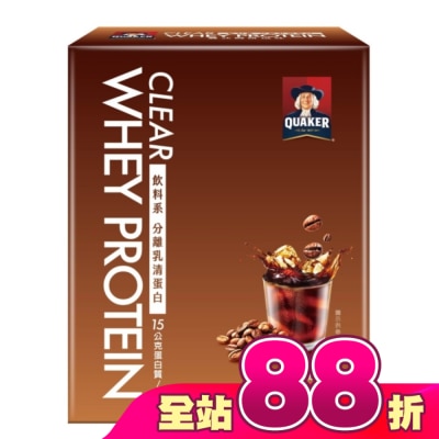 Quaker 桂格 - 桂格飲料系分離乳清蛋白美式咖啡口味5入