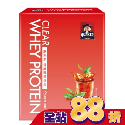Quaker 桂格 - 桂格飲料系分離乳清蛋白琥珀紅萱口味5入