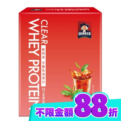 Quaker 桂格 桂格飲料系分離乳清蛋白琥珀紅萱口味5入 image