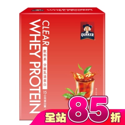 Quaker 桂格 - 桂格飲料系分離乳清蛋白琥珀紅萱口味5入