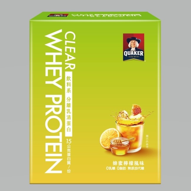 桂格飲料系分離乳清蛋白蜂蜜檸檬口味5入