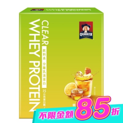 Quaker 桂格 - 桂格飲料系分離乳清蛋白蜂蜜檸檬口味5入 image