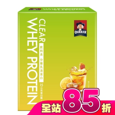 Quaker 桂格 - 桂格飲料系分離乳清蛋白蜂蜜檸檬口味5入