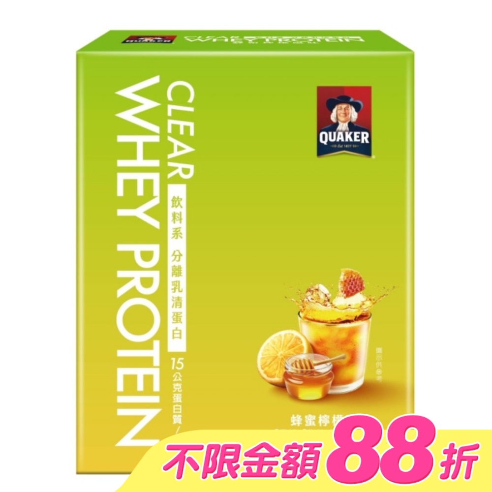 桂格飲料系分離乳清蛋白蜂蜜檸檬口味5入