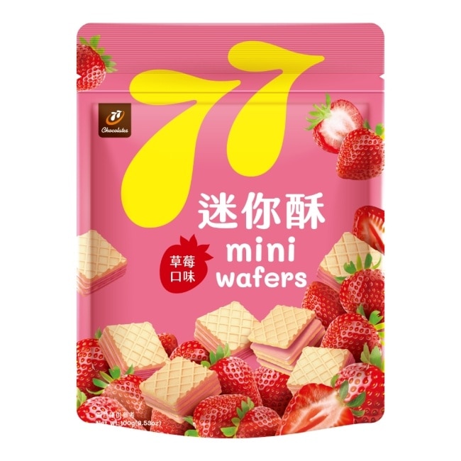 77迷你酥-草莓口味100g image
