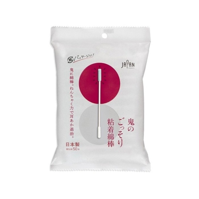 【海夫健康生活館】LZ 日本平和 魔鬼沾粘棉花棒 50入x10包裝 (C0105-02)