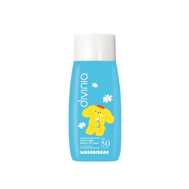 蒂芬妮亞 零負擔輕透水防曬(臉+身體)SPF50 60ml(WASABI BEAR 芥末熊)