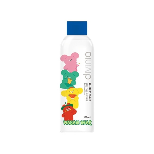 蒂芬妮亞 薏仁潤白化妝水 500ml(WASABI BEAR)