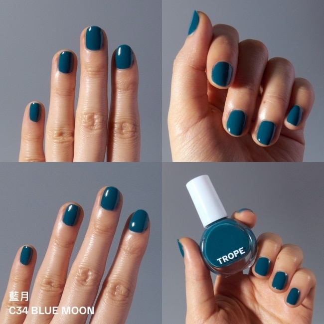 TROPE 水性指彩 C34 Blue Moon 藍月 9ml
