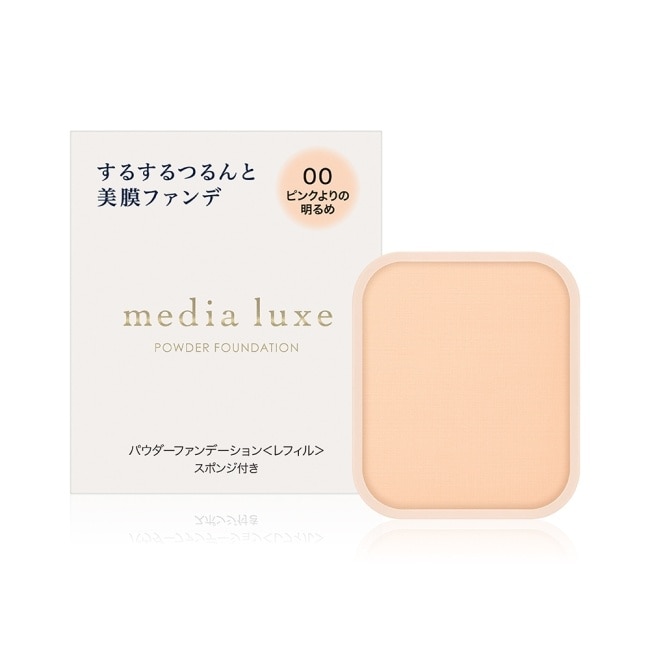 媚點 雪紡親膚粉餅 00(粉嫩) 9g