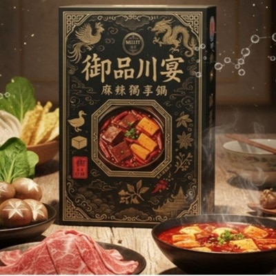 NULIFE生活 - 生活御品川宴麻辣獨享鍋 450g 10入-箱購