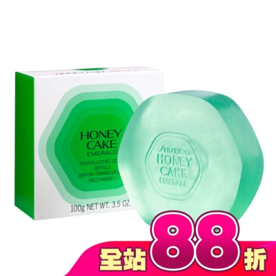 HONEYCAKE - 資生堂Honey cake翠綠香皂100g