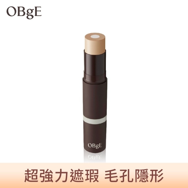 OBgE 自然遮瑕粉底棒 3號柔沙色 (13g)