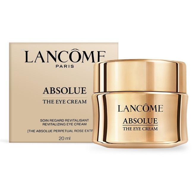 LANCOME 蘭蔻 絕對完美永生玫瑰肽金逆時眼霜(20ml)-國際航空版