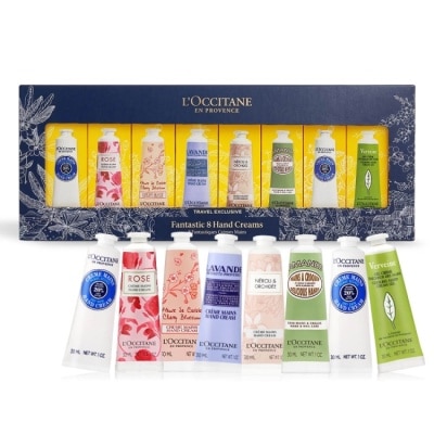 L’OCCITANE 歐舒丹 - L’OCCITANE 歐舒丹 經典護手霜禮盒組(30mlX8)-國際航空版