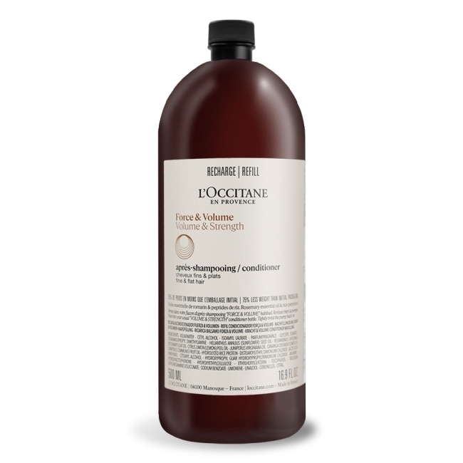 L’OCCITANE 歐舒丹 草本強韌潤髮乳補充瓶(500ml)-國際航空版