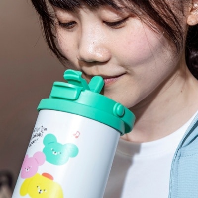 Watsons 屈臣氏 - 【Wasabi bear 芥末熊】Bear涼一夏隨行杯-白色