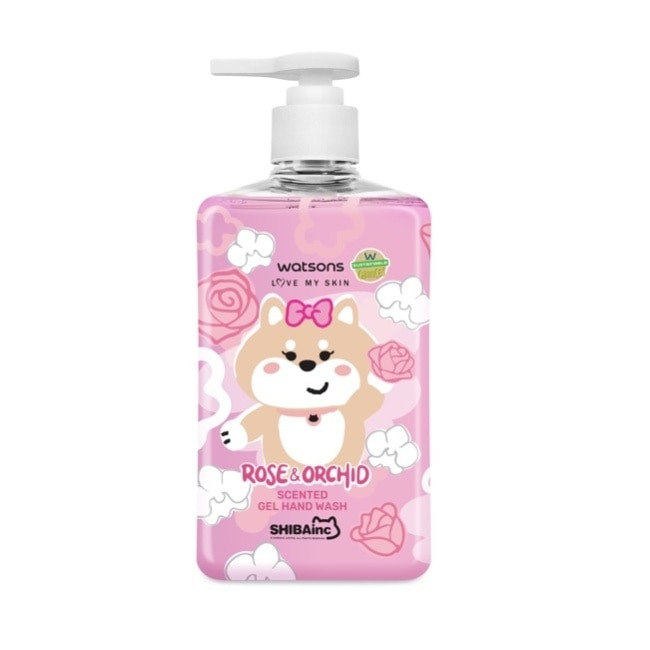 屈臣氏玫瑰紫蘭花清香潔手液500ml(柴犬工房2026) image