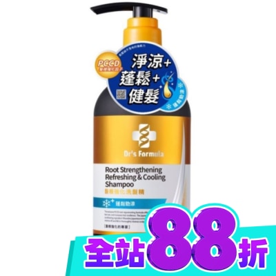 Dr`s Formula Dr’s Formula 髮根強化洗髮精(蓬鬆勁涼) 580g image