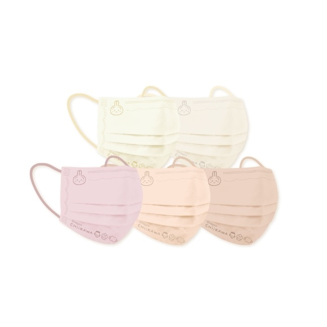 幸福物語 吉伊卡哇成人平面醫用口罩50入-午後林(兔兔)