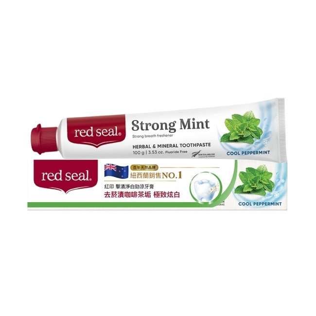 紐西蘭紅印擊漬淨白勁涼牙膏100g