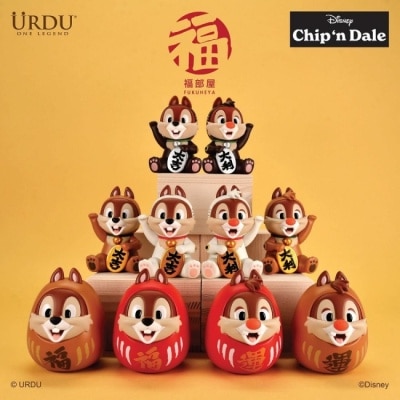DISNEY迪士尼 - URDU 迪士尼 福部屋幸運系列 S6 奇奇蒂蒂 盲盒套組 (8入)