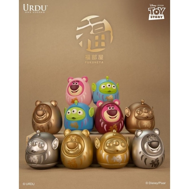 URDU迪士尼 福部屋幸運系列 S7 熊抱哥&三眼怪 盲盒套組 (8入)