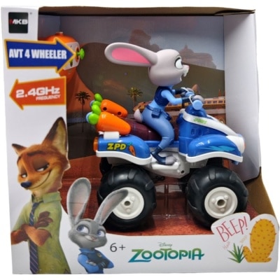 DISNEY迪士尼 - MEKBAO 美奇寶 動物方城市 遙控沙灘車 茱蒂 (20cm)