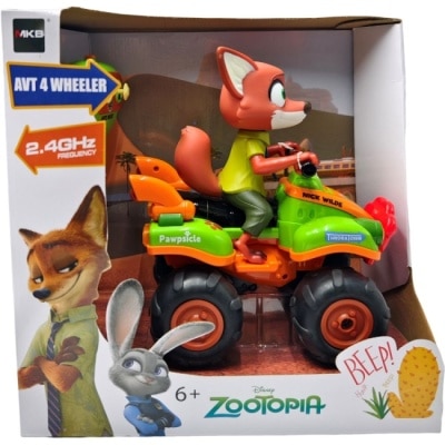 DISNEY迪士尼 - MEKBAO 美奇寶 動物方城市 遙控沙灘車 尼克 (20cm)