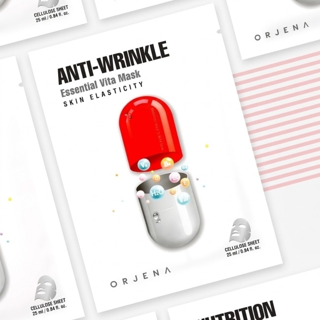 ORJENA雅潔娜 賦活維他命緊緻抗皺面膜5入 image