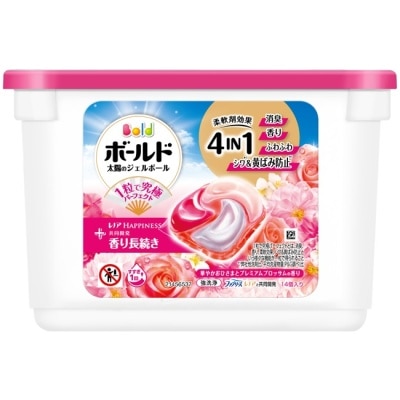 PGBOLD - BOLD日本四合一洗衣膠囊14顆盒裝(淡雅花香)
