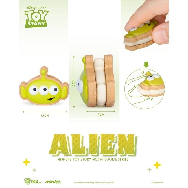 MEA-093 玩具總動員 麻糬餅乾系列 盲盒套組 (6入)
