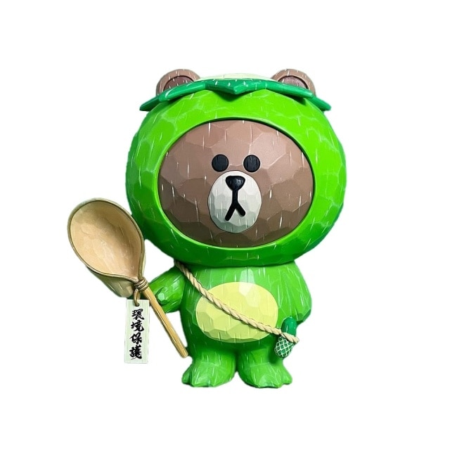 LINE FRIENDS meets URDU 福部屋招福BROWN系列 河童熊大