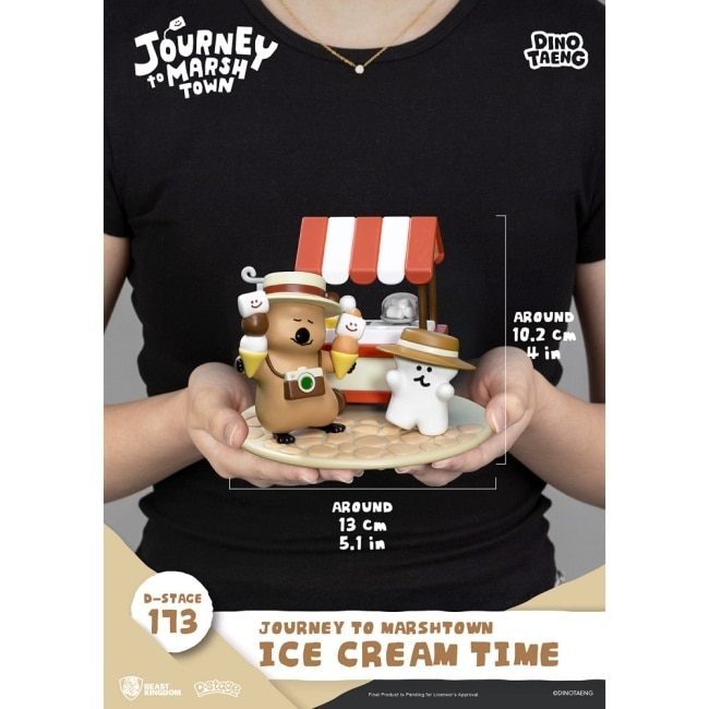 夢-精選-173 DINOTAENG 呆萌町 小鎮廣場 冰淇淋時光