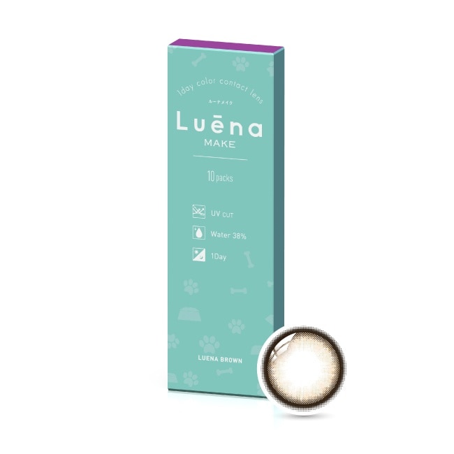 -0.00-露葳娜彩色日拋隱形眼鏡 葳葳蜜糖 10片裝