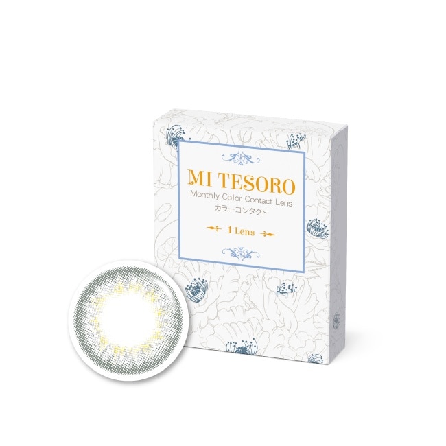 0.00蜜緹彩色月拋隱形眼鏡 想念 1片裝
