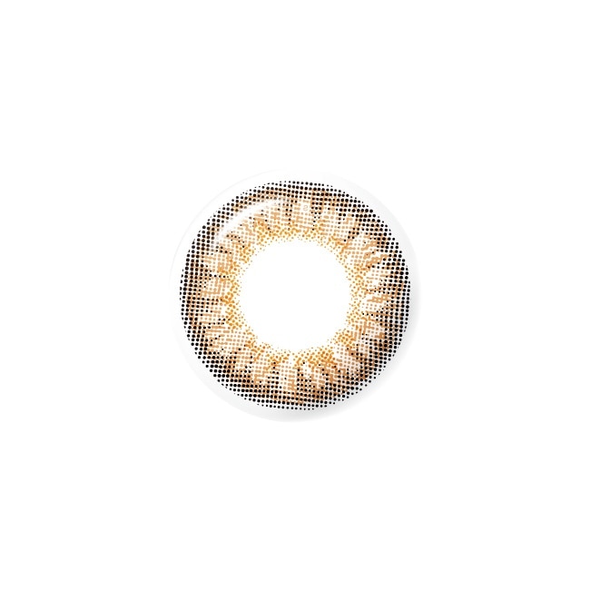 0.00綺芙莉彩色月拋隱形眼鏡 原宿巧克 1片裝