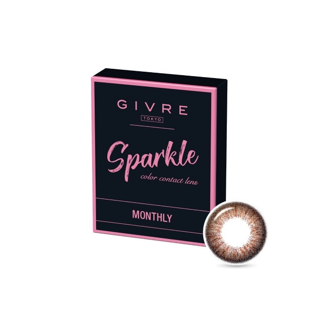 -0.00-綺芙莉彩色月拋隱形眼鏡 星光褐 1片裝